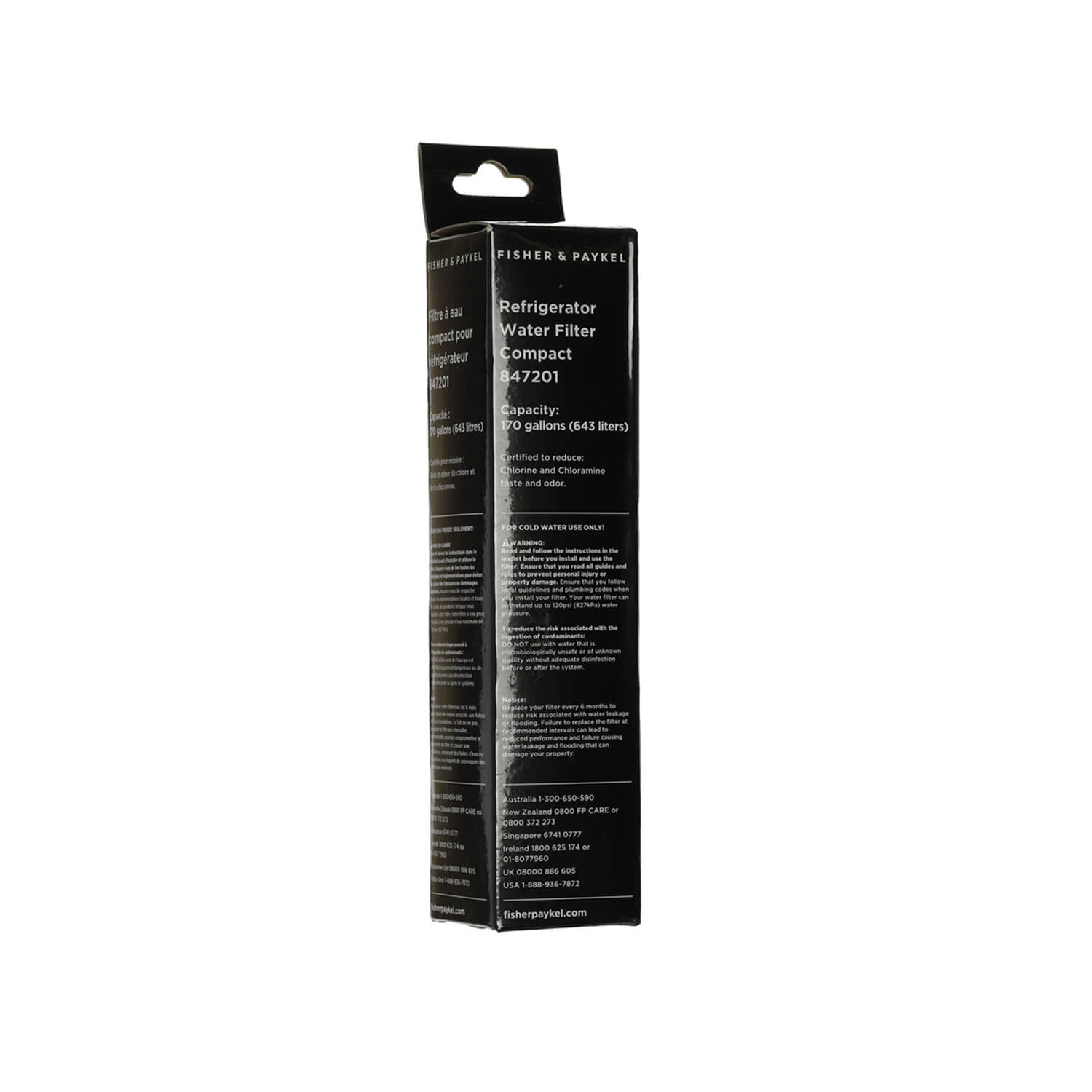 Fisher Paykel 847201 Refrigerator Water Filter