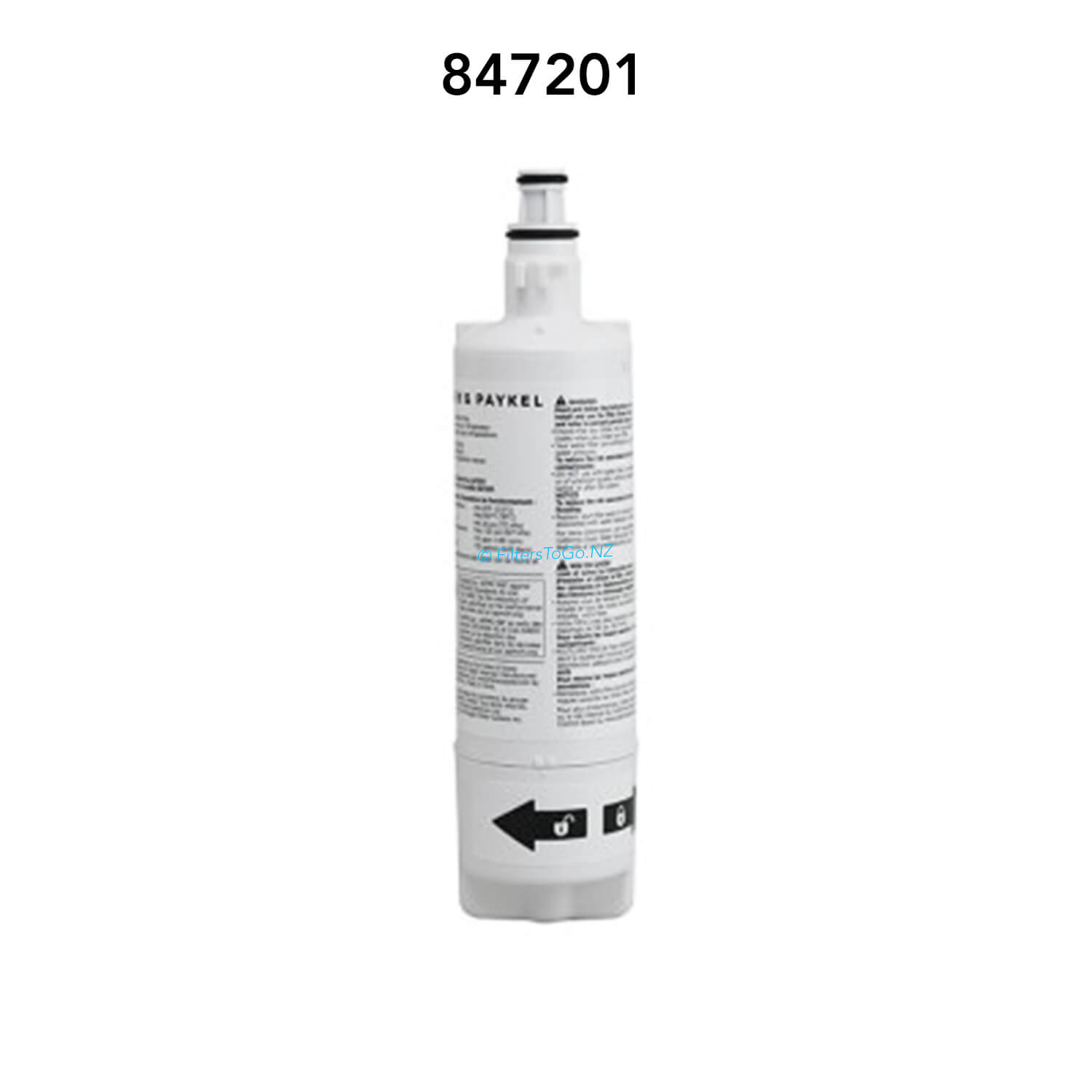 Fisher Paykel 847201 refrigerator water filter