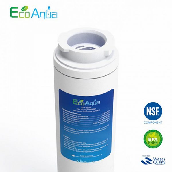 Eco Aqua EFF-6007A Compatible for Fisher & Paykel 13040210 and Maytag UKF 8001 Water Filter