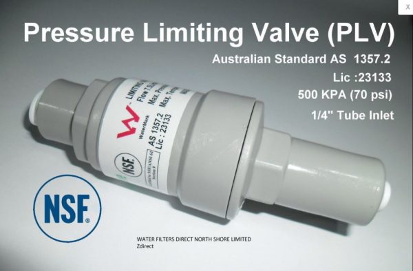 Pressure Limiting Reducing Valve PRV PLV 500kPa 1/4 I/O